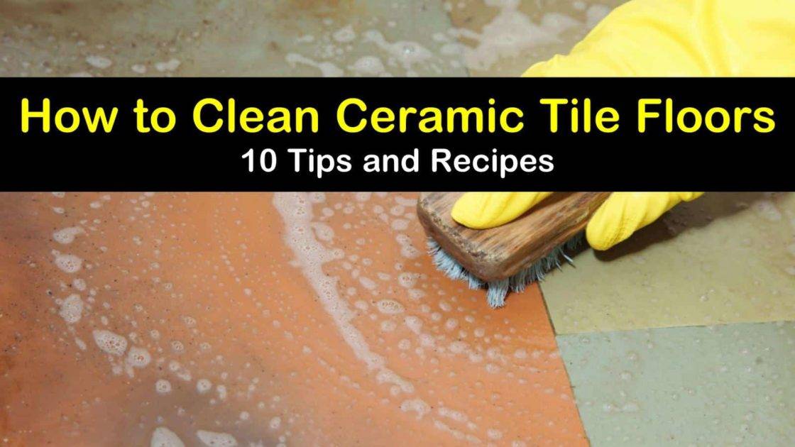 34 DIY Tile Cleaner Recipes Image