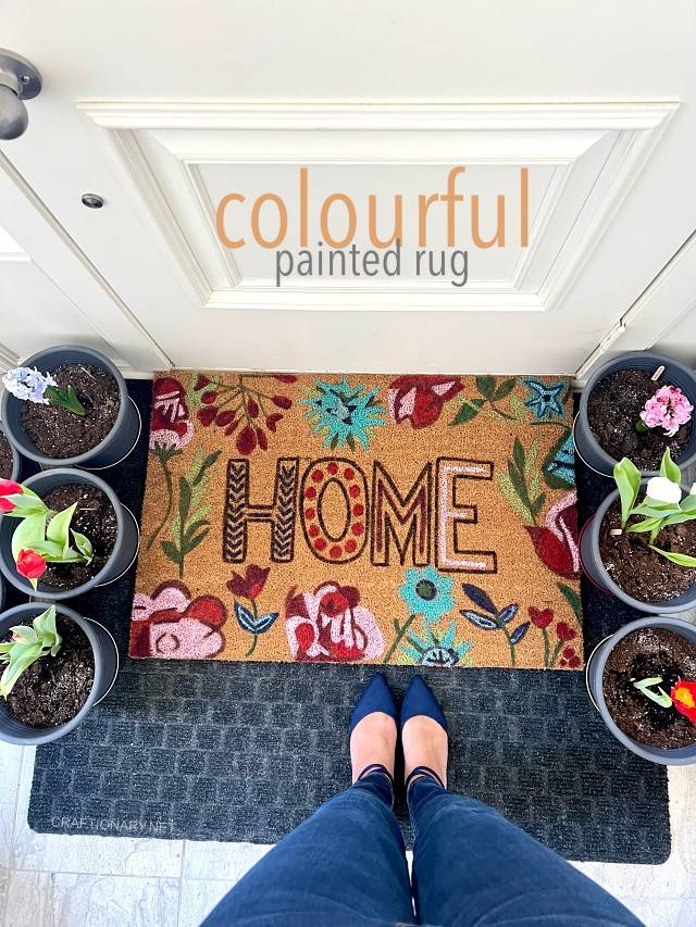 32 Spray Paint Door Mat Ideas Image