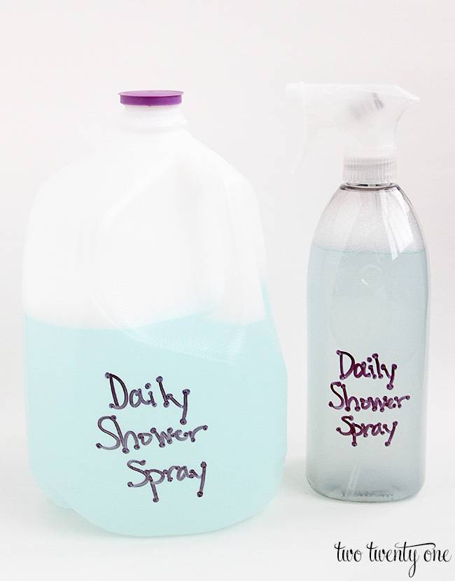 37 Daily Shower Cleaner DIY Recipes Image