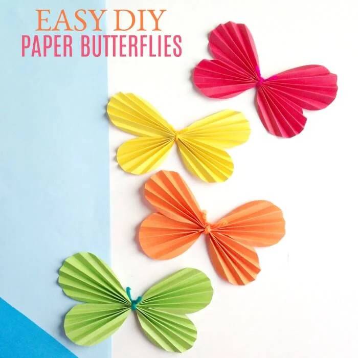 36 Colorful Butterfly Craft Ideas Image