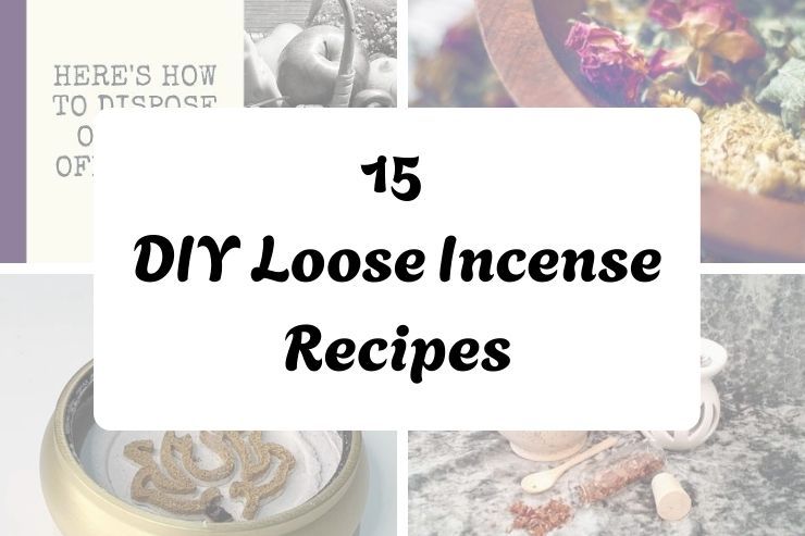 15 DIY Loose Incense Recipes