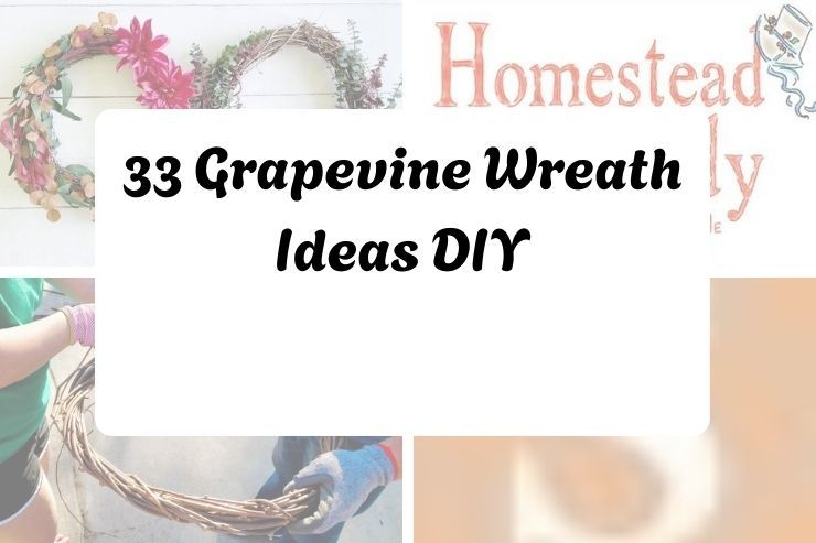 33 Grapevine Wreath Ideas DIY