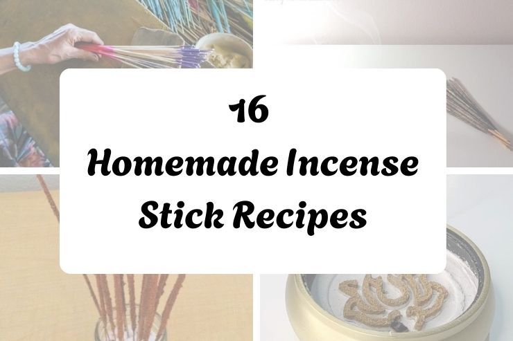 16 Homemade Incense Stick Recipes