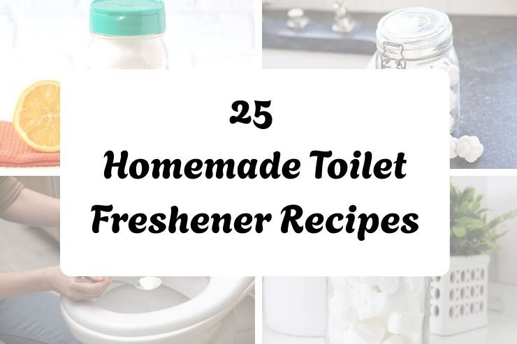 25 Homemade Toilet Freshener Recipes