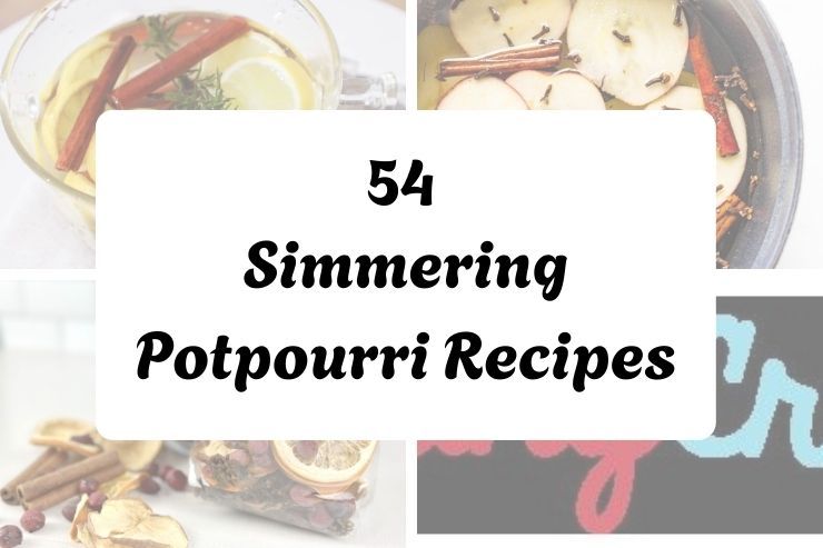 54 Simmering Potpourri Recipes