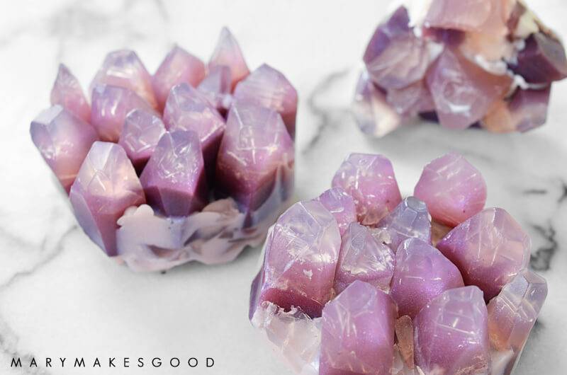 22 DIY Geode Soap Ideas Image