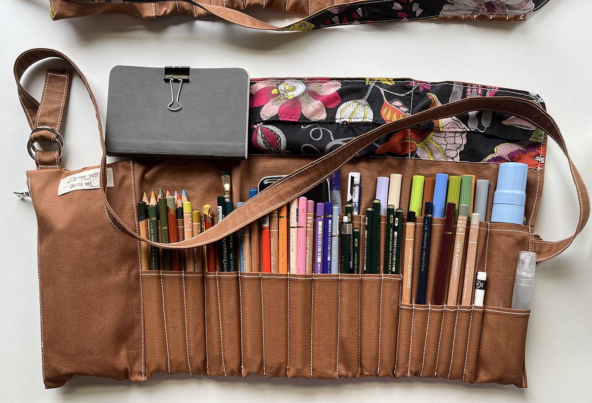 34 DIY Roll Up Pencil Case Patterns Image