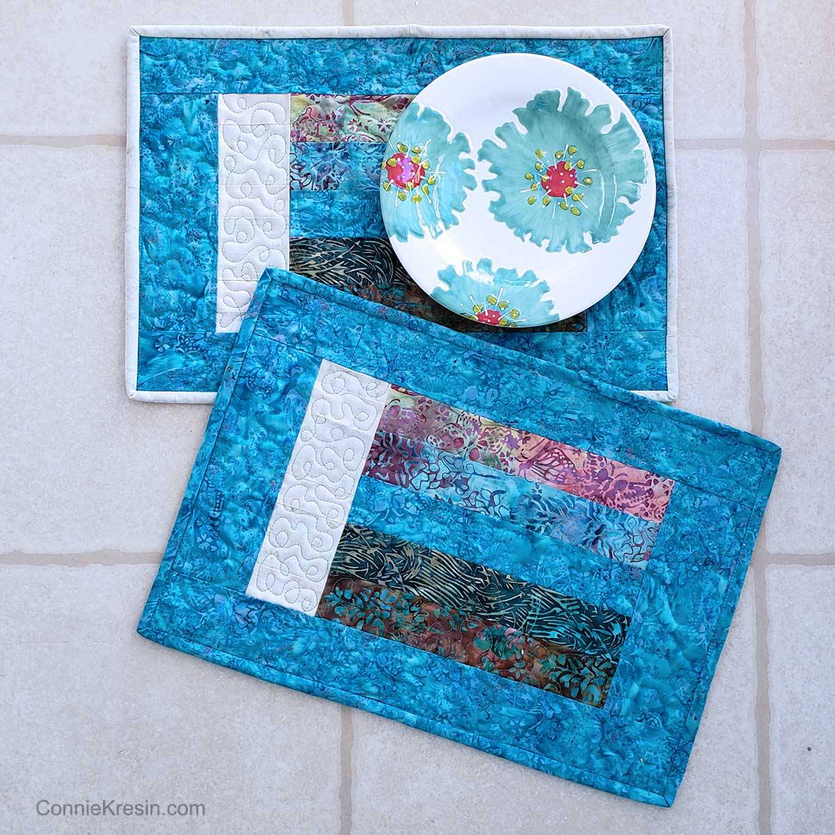 8 Jelly Roll Placemat Patterns Image