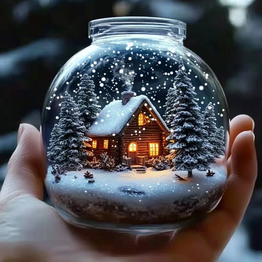 30 DIY Waterless Snow Globe Ideas Image