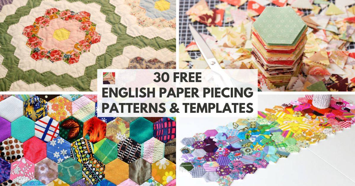 15 Paper Piecing Patterns Image