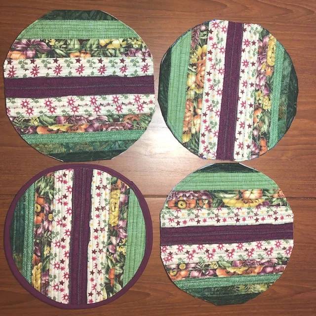 8 Jelly Roll Placemat Patterns Image