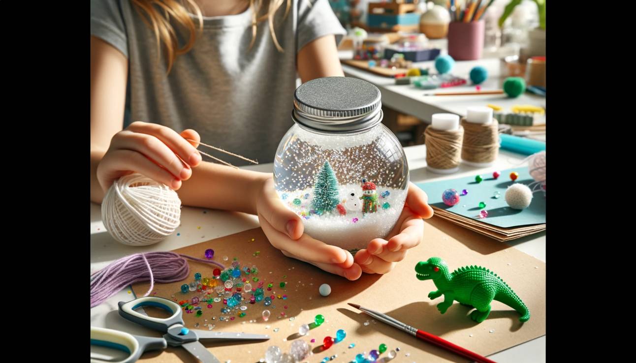30 DIY Waterless Snow Globe Ideas Image
