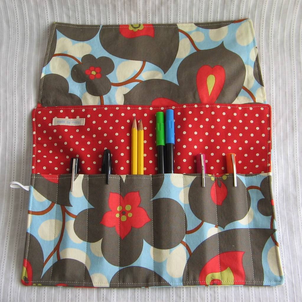 34 DIY Roll Up Pencil Case Patterns Image