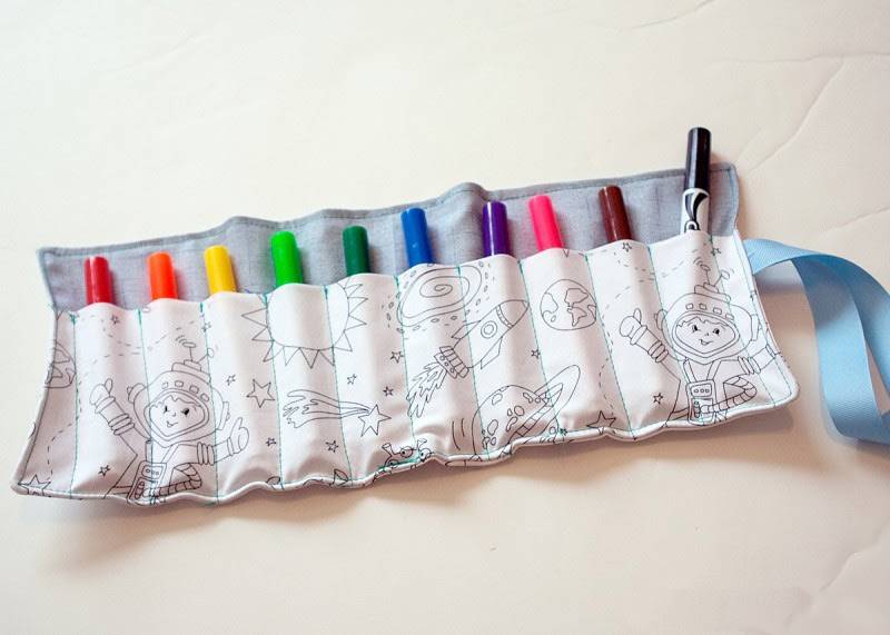 34 DIY Roll Up Pencil Case Patterns Image