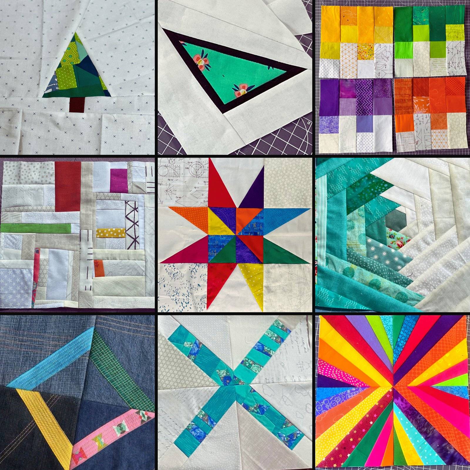 28 Scrap Quilt from Leftover Fabric Patterns Image