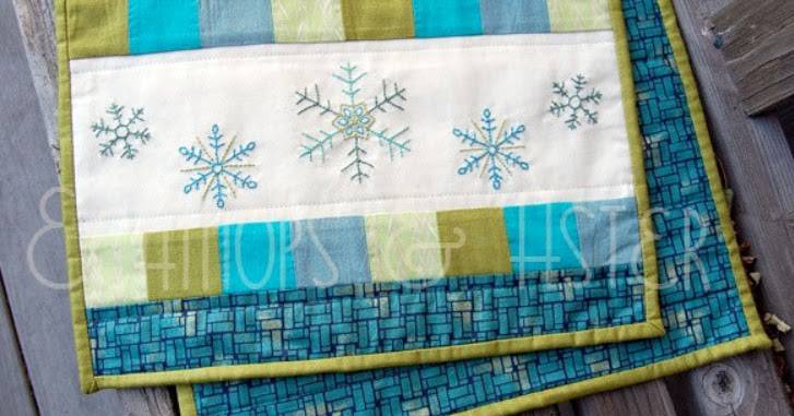 34 Jelly Roll Table Runner Patterns Image