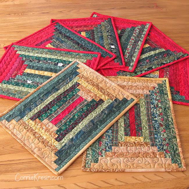 8 Jelly Roll Placemat Patterns Image