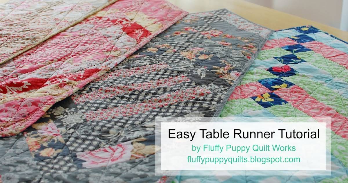 34 Jelly Roll Table Runner Patterns Image