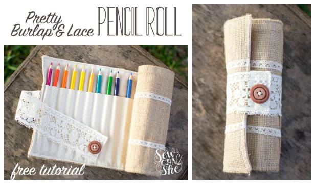 34 DIY Roll Up Pencil Case Patterns Image