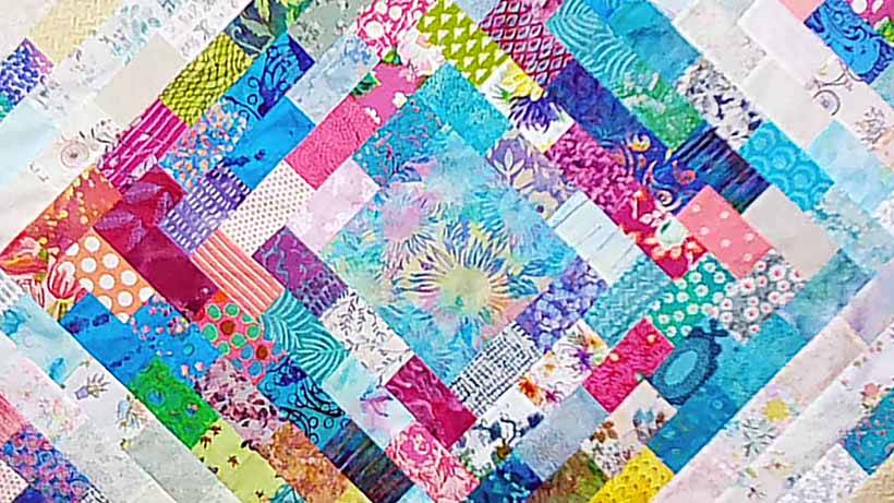 28 Scrap Quilt from Leftover Fabric Patterns Image