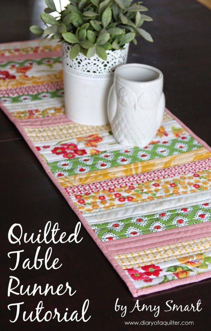 34 Jelly Roll Table Runner Patterns Image