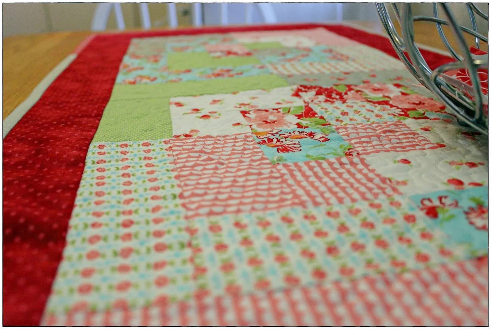34 Jelly Roll Table Runner Patterns Image