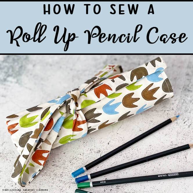 34 DIY Roll Up Pencil Case Patterns Image