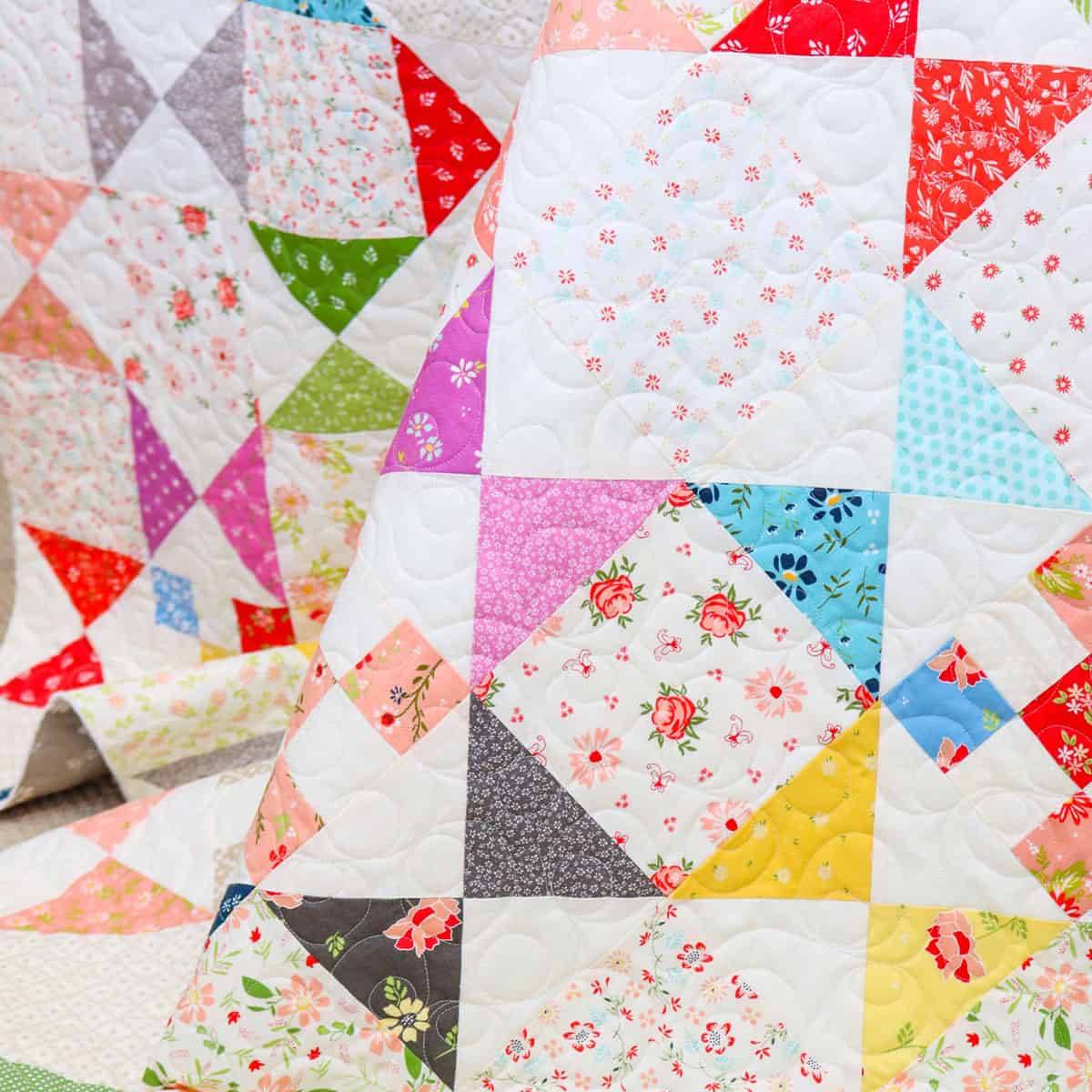 28 Scrap Quilt from Leftover Fabric Patterns Image