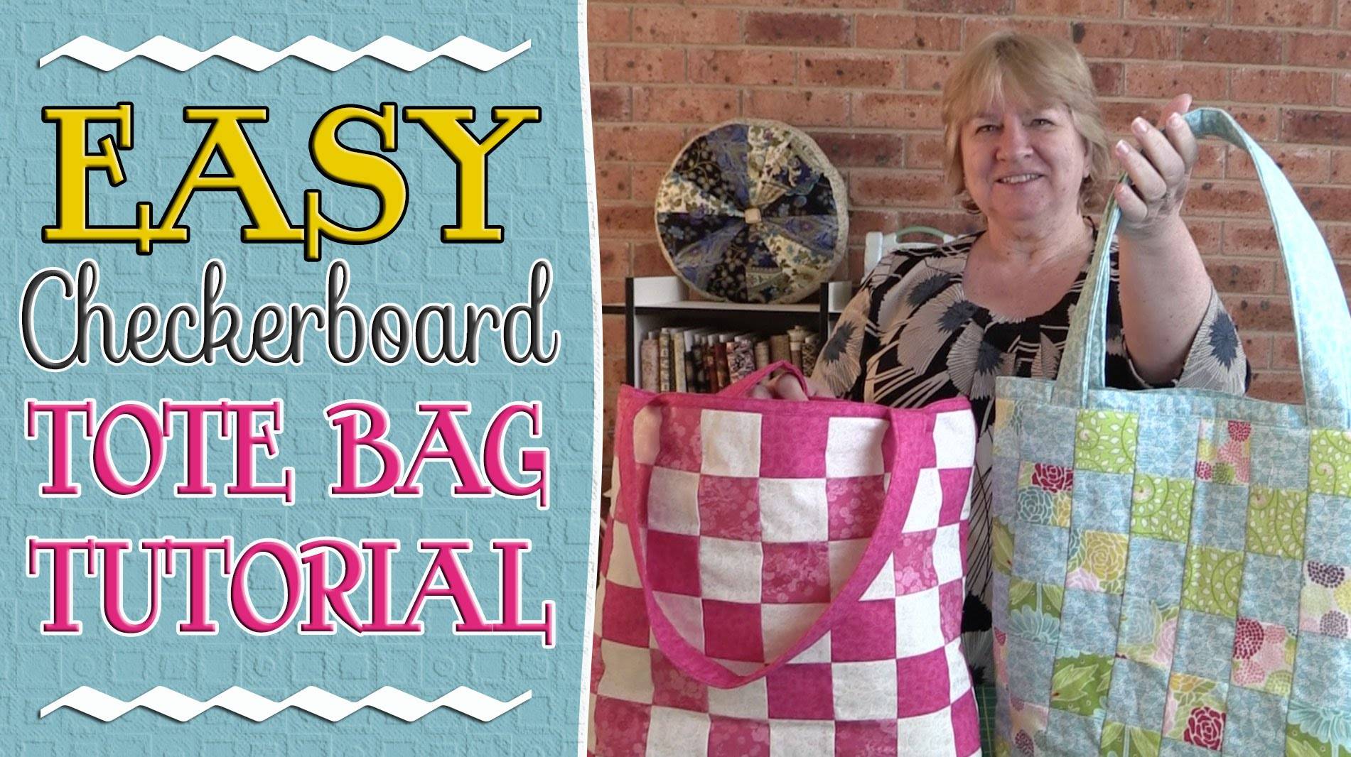 25 Jelly Roll Tote Bag Patterns Image