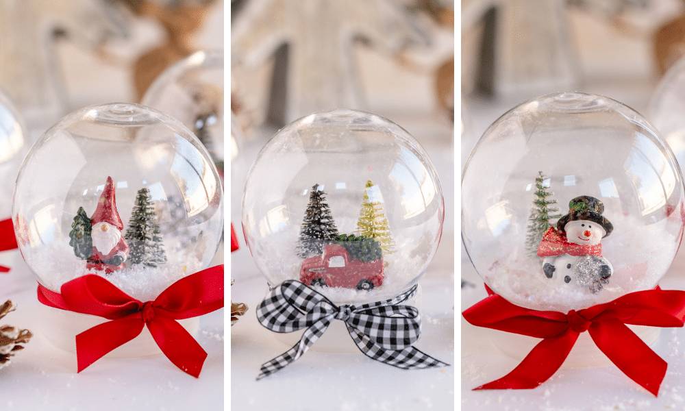 30 DIY Waterless Snow Globe Ideas Image