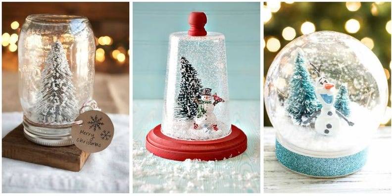 30 DIY Waterless Snow Globe Ideas Image