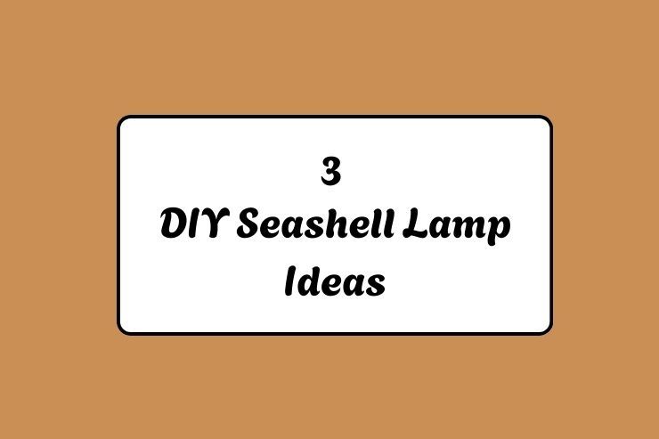 3 DIY Seashell Lamp Ideas