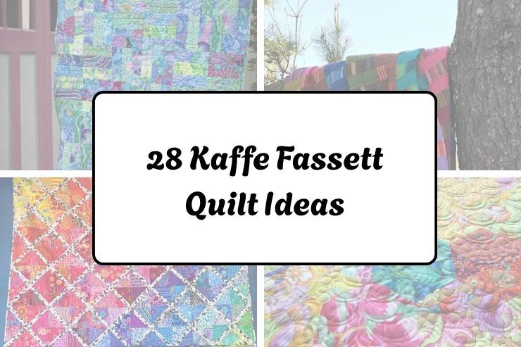 28 Kaffe Fassett Quilt Ideas