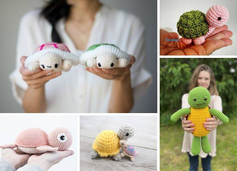 34 Tiny Turtle Crochet Patterns Image