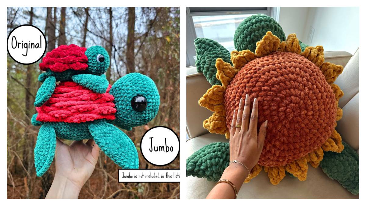 24 Big Turtle Crochet Patterns Image