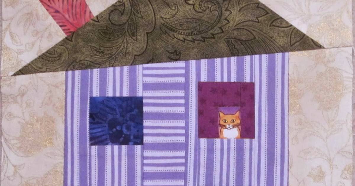 28 Wonky House Quilt Blocks Patterns Image