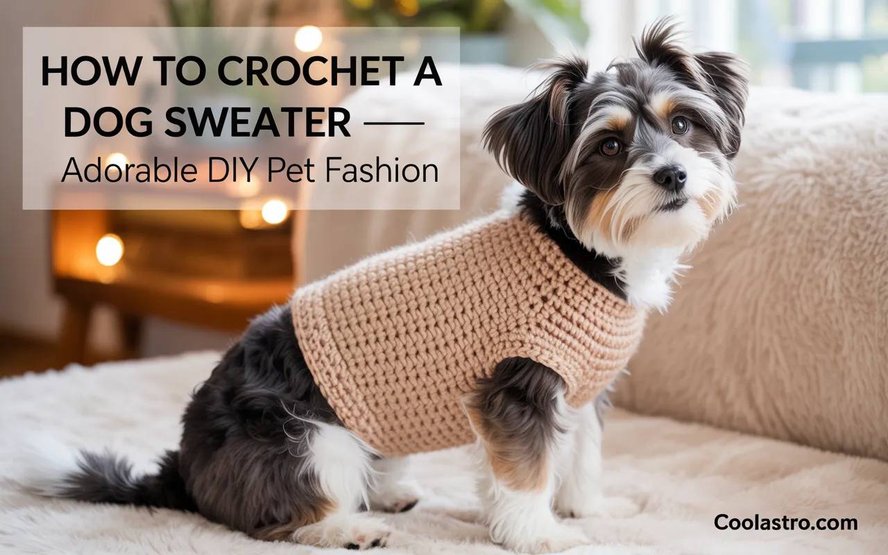 32 Small Dog Sweaters Crochet Patterns Image