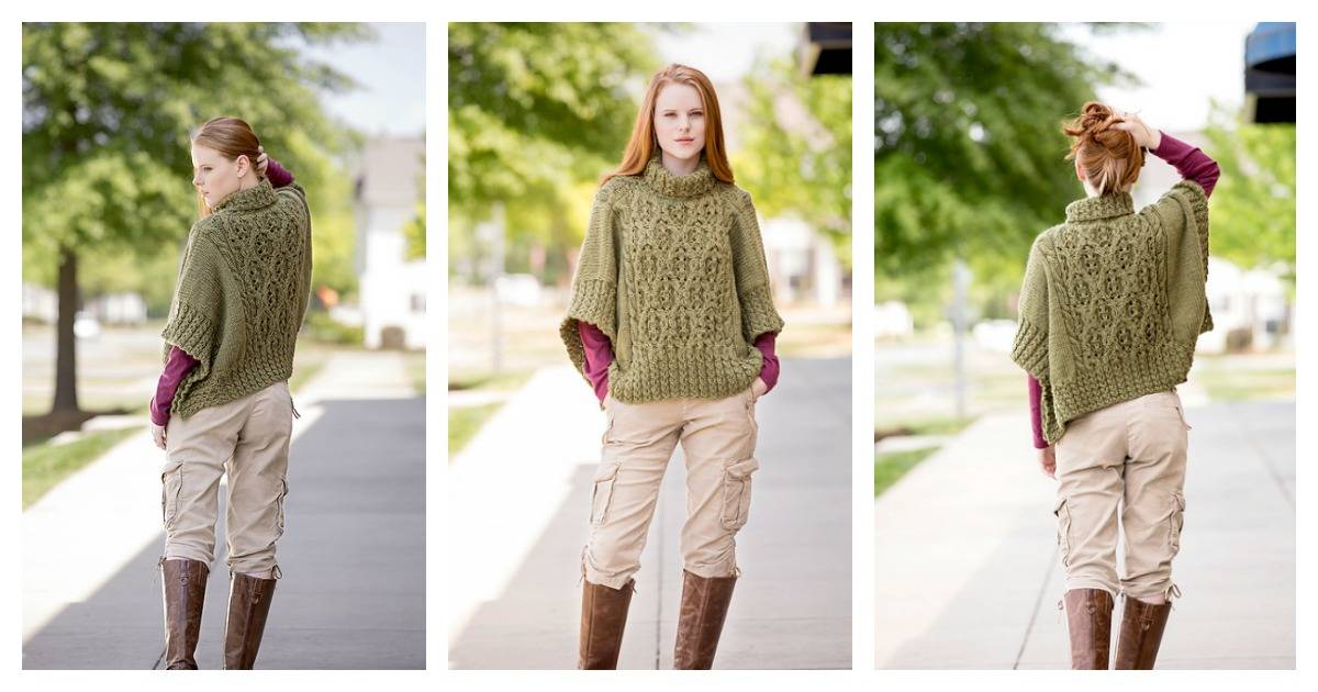 31 Poncho Knitting Patterns Image