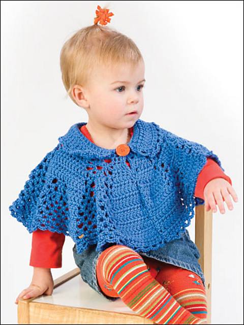 28 Child’s Poncho Crochet Patterns Image