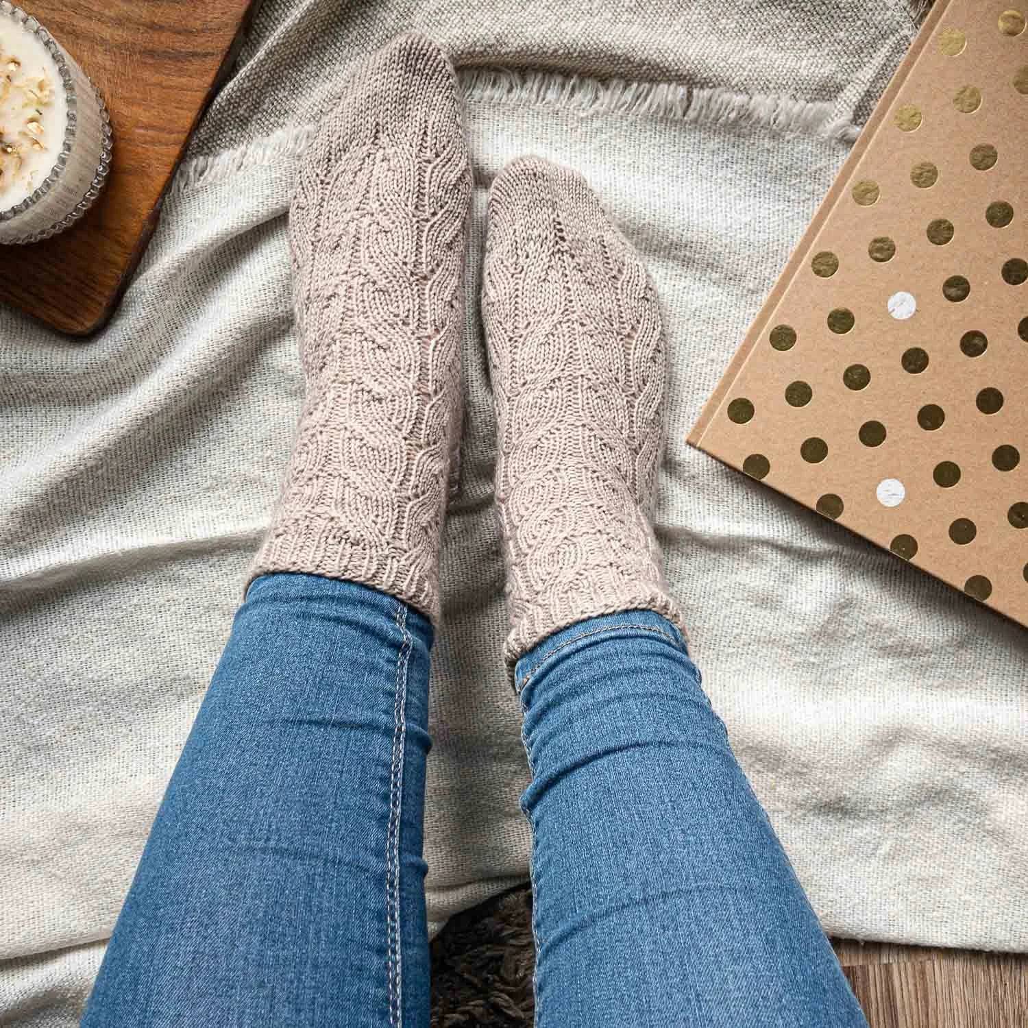 38 Boot Socks Knitting Patterns Image