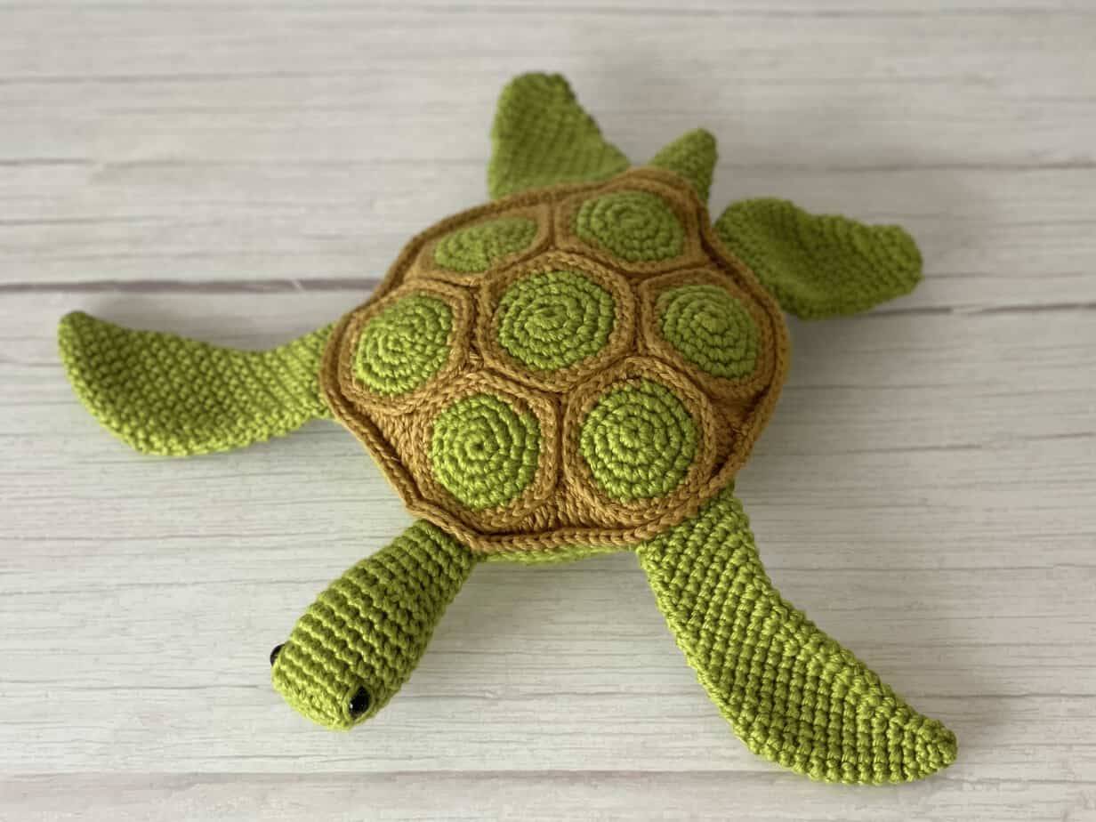 24 Big Turtle Crochet Patterns Image