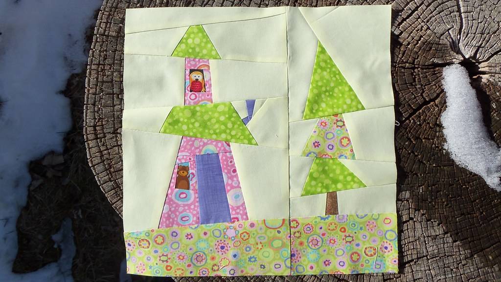 28 Wonky House Quilt Blocks Patterns Image