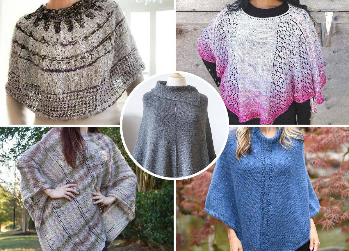31 Poncho Knitting Patterns Image
