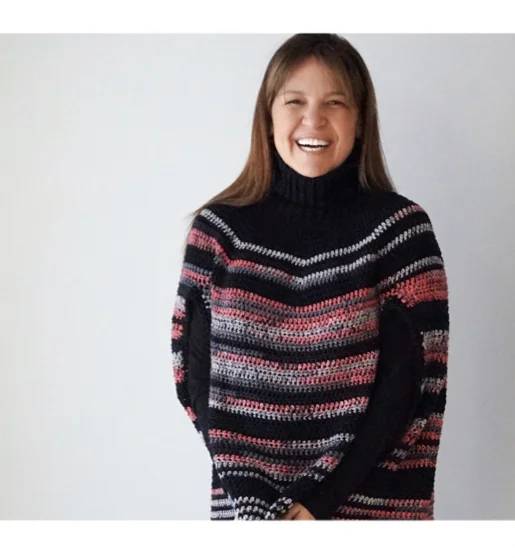 30 Turtle Neck Poncho Knitting Patterns Image