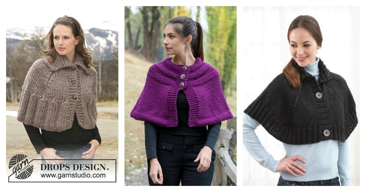 22 Capelet Knitting Patterns Image