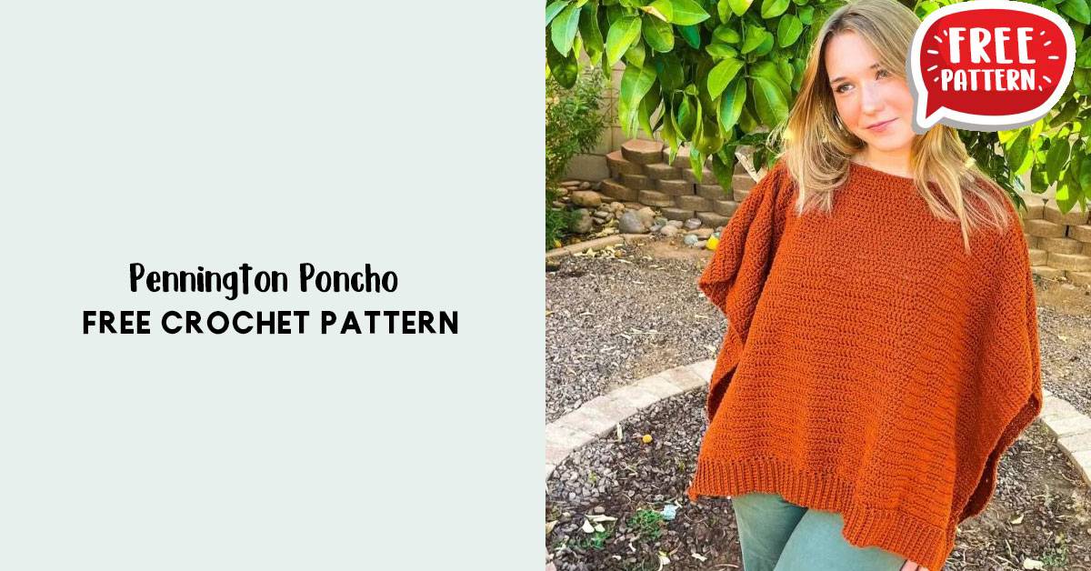 35 Easy Crochet Poncho Patterns Image