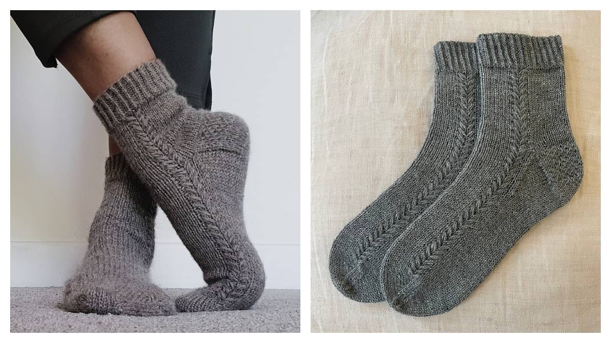 38 Boot Socks Knitting Patterns Image