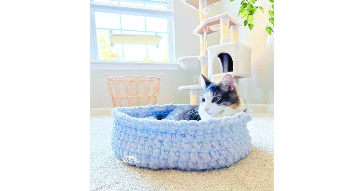 35 Crochet Cat House Patterns Image