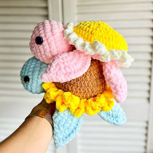 30 Rose Turtle Crochet Patterns Image