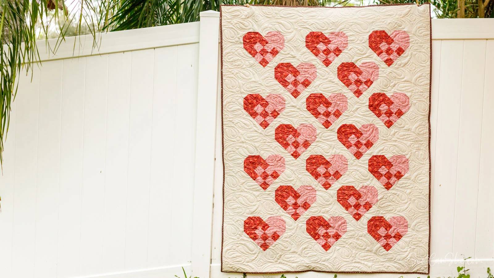 34 Heart Quilt Blocks Patterns Image